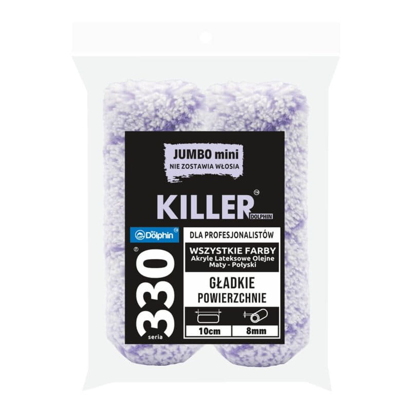 Mini Rodillo Blue Dolphin KILLER 10 cm